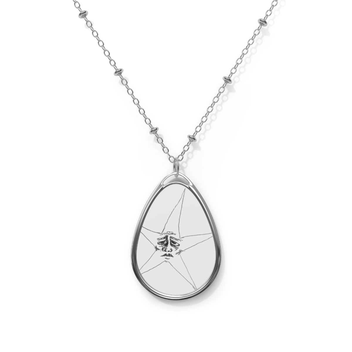 Starman Egg Pendant Necklace | by Stretty