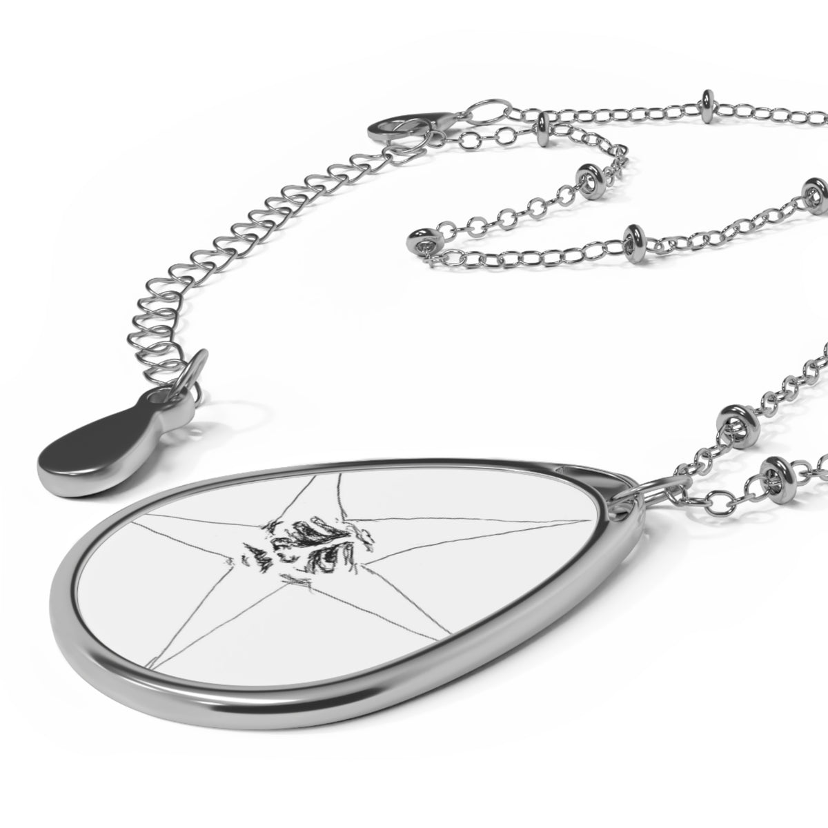 Starman Egg Pendant Necklace | by Stretty
